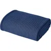 Modern Threads Cotton Waffle Blanket In Blue