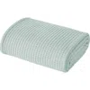 Modern Threads Cotton Waffle Blanket In Pale Blue