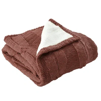 Modern Threads Edda Modern Throw In Nutmeg