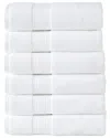 Modern Threads Hotel Collection 6-pack Cotton Bath Towel Set