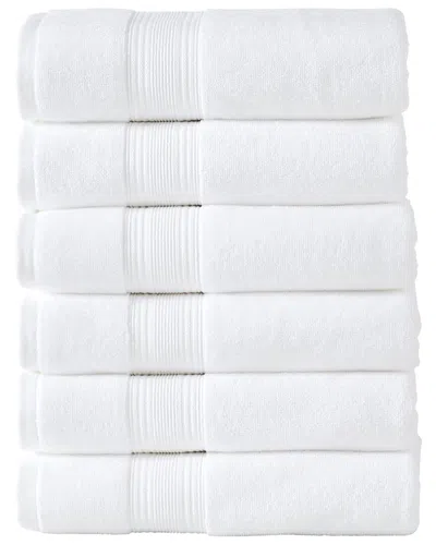 Modern Threads Hotel Collection 6-pack Cotton Bath Towel Set In Brown