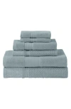 Modern Threads Astra Jacquard 6pc Towel Set In Blue