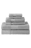 Modern Threads Astra Jacquard 6pc Towel Set In Gray