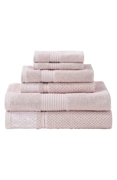 MODERN THREADS MODERN THREADS JACQUARD 6-PIECE TOWEL SET