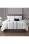 Modern Threads Jacquard Microfiber 5-piece Comforter Set