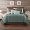 Modern Threads Jacquard Microfiber 5-piece Comforter Set