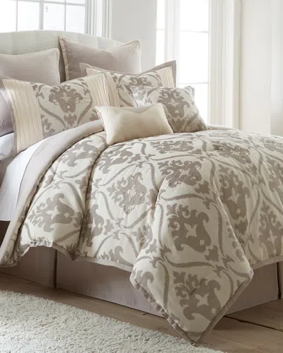 Modern Threads Jacquard Sophia 8pc Comforter Set In Neutral