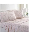 Modern Threads Kashmir Rose Printed 4pc Sheet Set