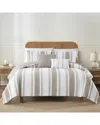 Modern Threads Lonnie Jacquard Comforter Set In White