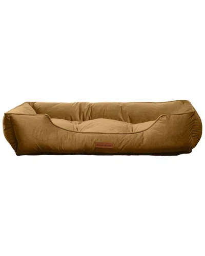 Modern Threads Luxury Dog Bed For Small To Large Dogs In Caramel