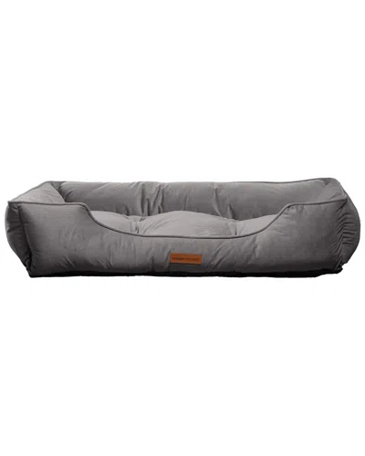 Modern Threads Luxury Dog Bed For Small To Large Dogs In Charcoal