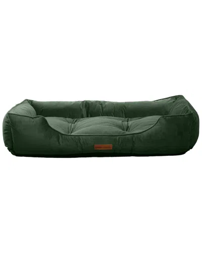 Modern Threads Luxury Dog Bed For Small To Large Dogs In Forest Green