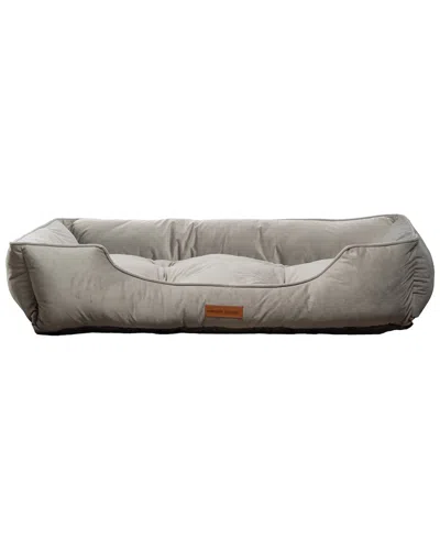 Modern Threads Luxury Dog Bed For Small To Large Dogs In Light Grey