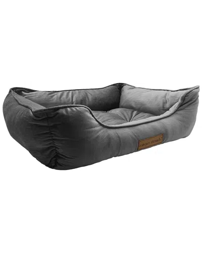 Modern Threads Luxury Dog Bed For Small To Medium Dogs In Charcoal