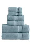 Modern Threads Luxury Quick Dry 6-piece Towel Set In Seafoam