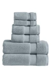 Modern Threads Luxury Quick Dry 6-piece Towel Set In Smoke
