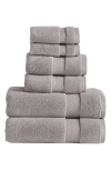 Modern Threads Luxury Quick Dry 6-piece Towel Set In Stone