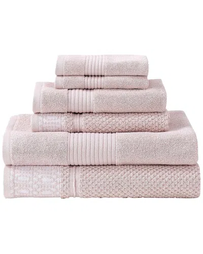 MODERN THREADS MODERN THREADS MODERN THREADS ASTRA JACQUARD 6PC TOWEL SET