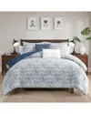 Modern Threads Freya Printed Comforter Set In Blue