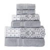 Modern Threads Monroe 6-pc. Bath Towel Set In Gray
