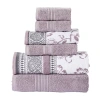 Modern Threads Ophelia 6-pc. Bath Towel Set In Purple