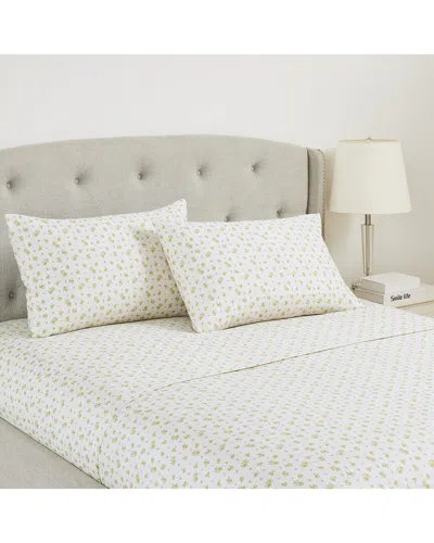 Modern Threads Printed Sheet Set In Gold