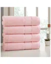 Modern Threads 4-pack Spunloft Bath Sheet