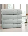 Modern Threads 4-pack Spunloft Bath Sheet