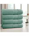 Modern Threads 4-pack Spunloft Bath Sheet