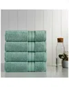 Modern Threads Set Of 4 Spunloft Bath Towels