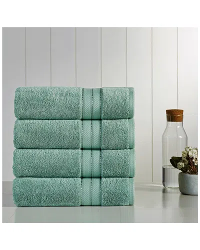 MODERN THREADS MODERN THREADS SET OF 4 SPUNLOFT BATH TOWELS