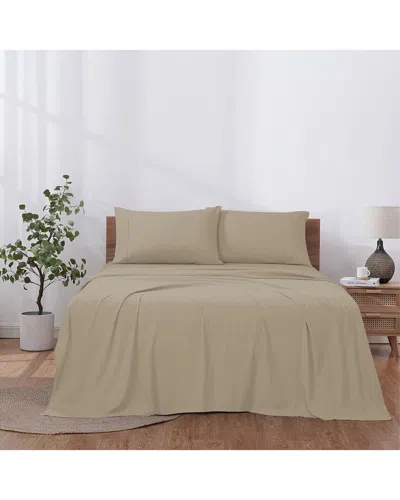 MODERN THREADS MODERN THREADS SOLID EASY CARE MICROFIBER SHEET SET