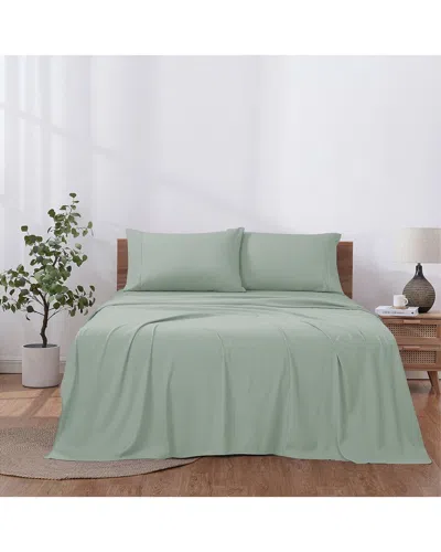 MODERN THREADS MODERN THREADS SOLID EASY CARE MICROFIBER SHEET SET