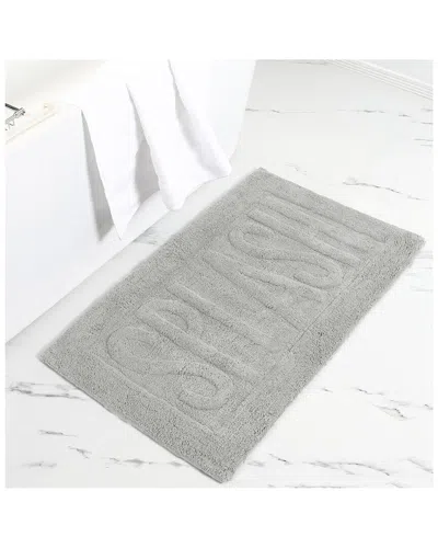 Modern Threads Splash Bath Mats In White