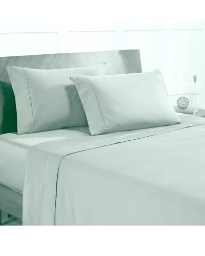 Modern Threads Tv Dnu  400 Thread Count Egyptian Cotton Sheet Set In Green