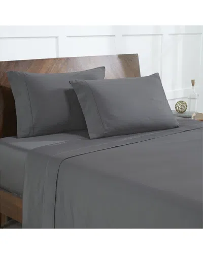 Modern Threads Tv Dnu  400 Thread Count Egyptian Cotton Sheet Set In Grey