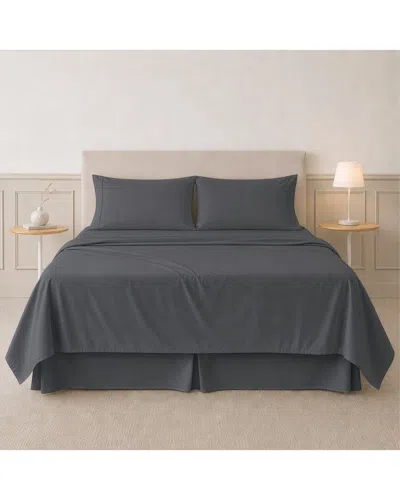 Modern Threads Ultra Soft Bed Sheet Set In Black