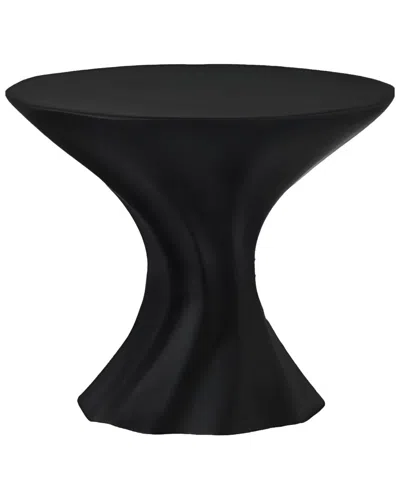 Modern Wick Scallop Cake Stand -solid Black