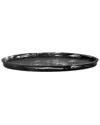 Modern Wick Tray-black Swirl