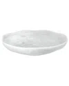 Modern Wick Wavy Medium Bowl-white Swirl