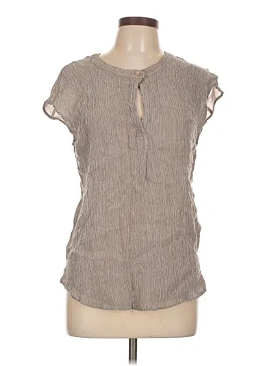 Pre-owned Modern Works Sleeveless Blouse In Gray