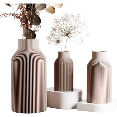 Modernized Pottery Bottle Vase