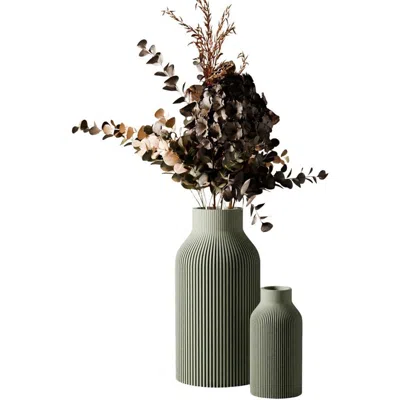 Modernized Pottery Bottle Vase