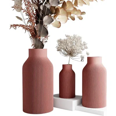 Modernized Pottery Bottle Vase