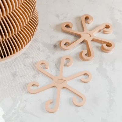 Modernized Pottery Climbing Plant Stem Support Stakes In Brown