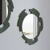 Modernized Pottery Sculpt Mirror