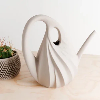 Modernized Pottery Swirl Watering Can
