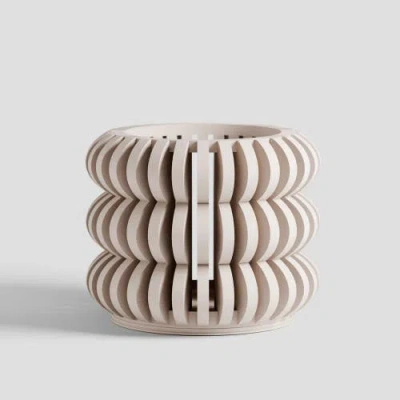 Modernized Pottery Triple Bubble Orchid Planter