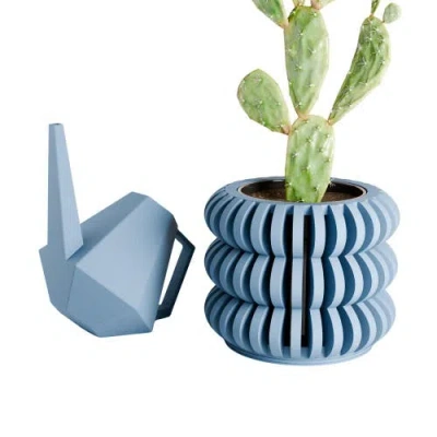 Modernized Pottery Triple Bubble Orchid Planter