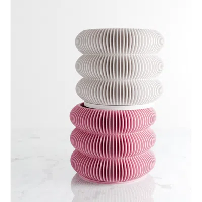 Modernized Pottery Triple Bubbles Planter